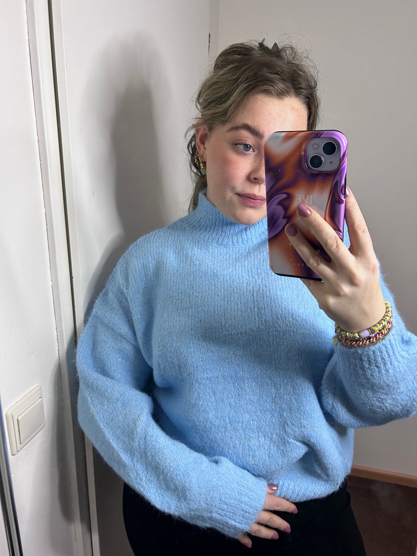Trui Amy | Baby Blue
