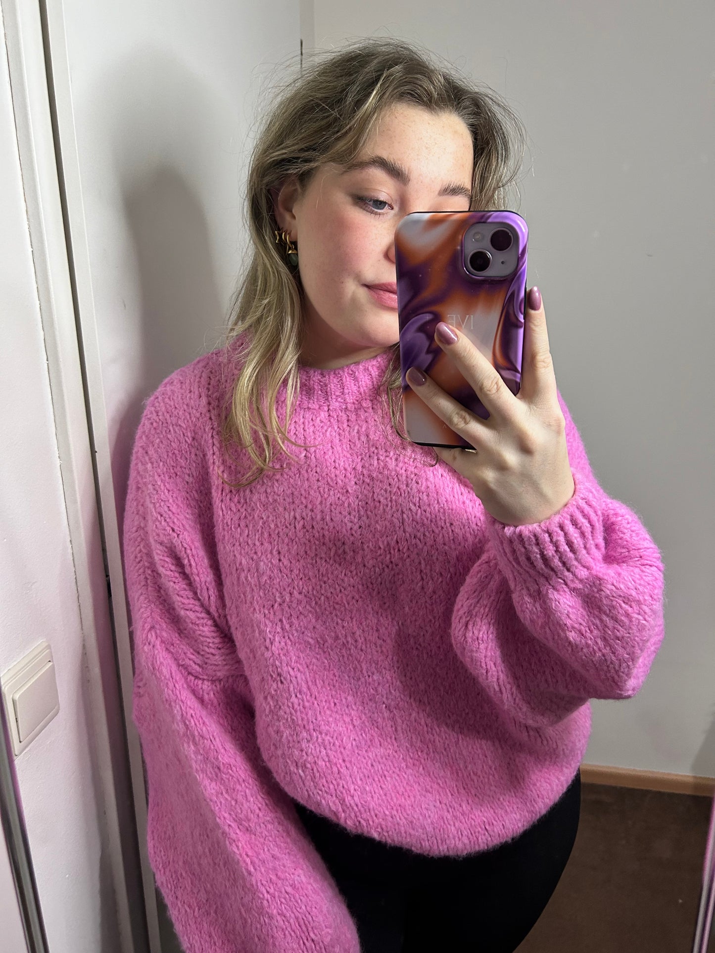 Trui Ella | Roze