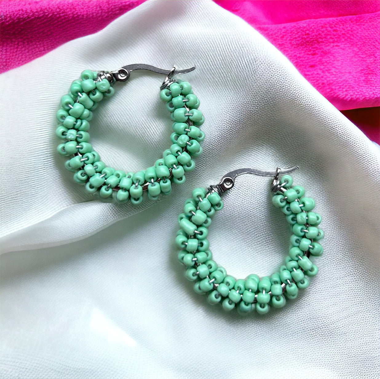 Oorbellen kraaltjes | Mint