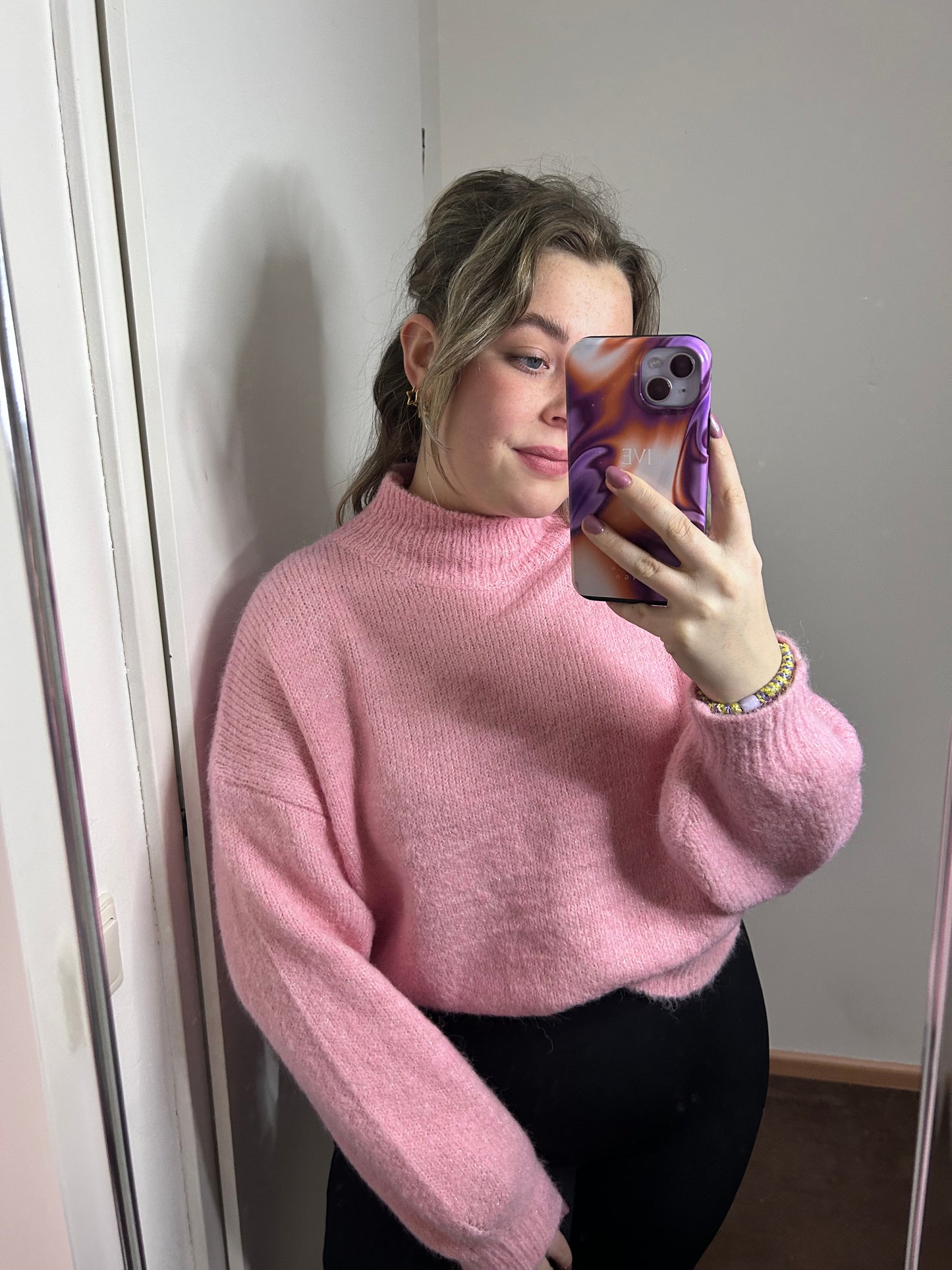 Trui Amy | Roze