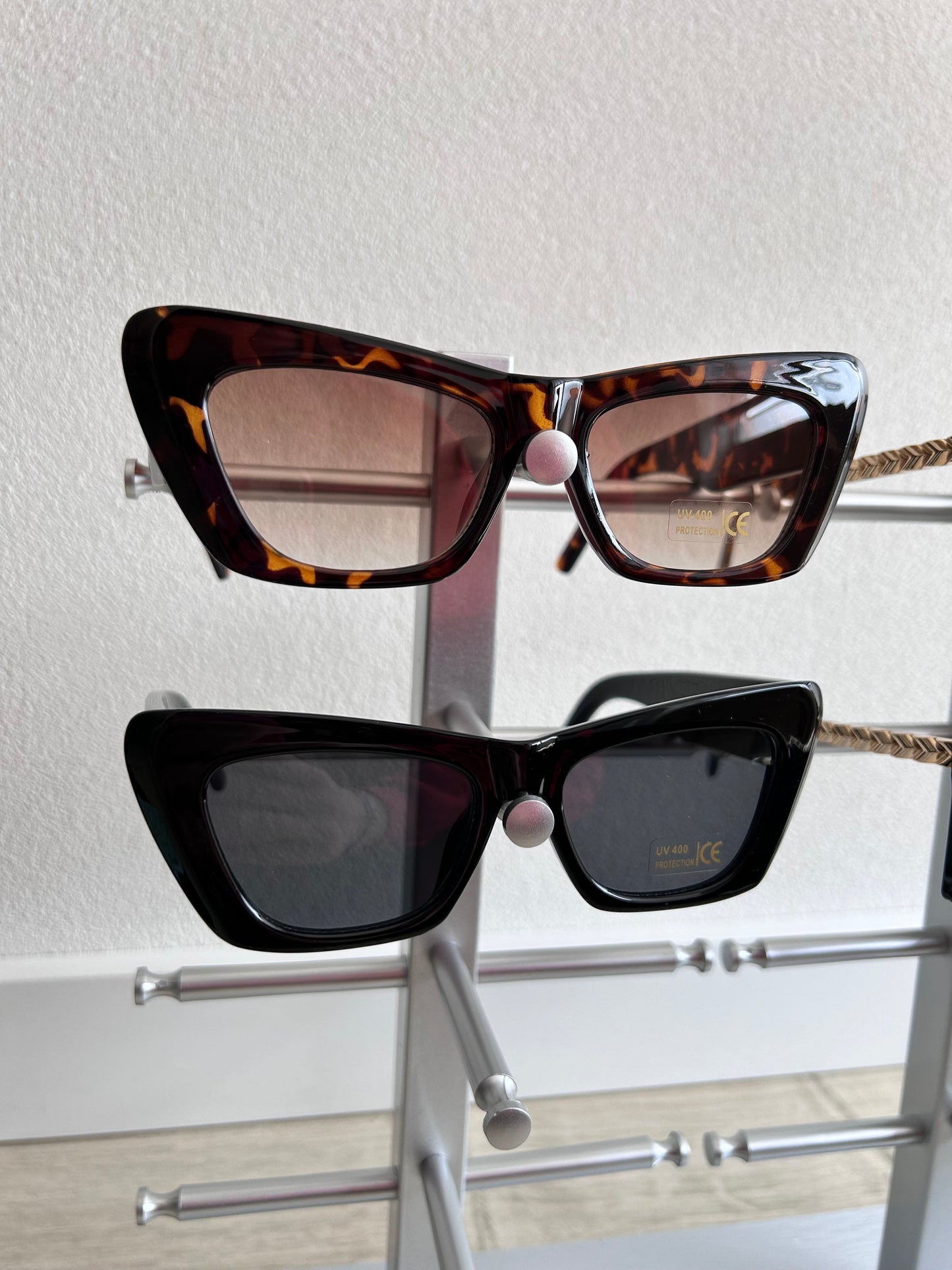 Zonnenbril Cat eye | Zwart