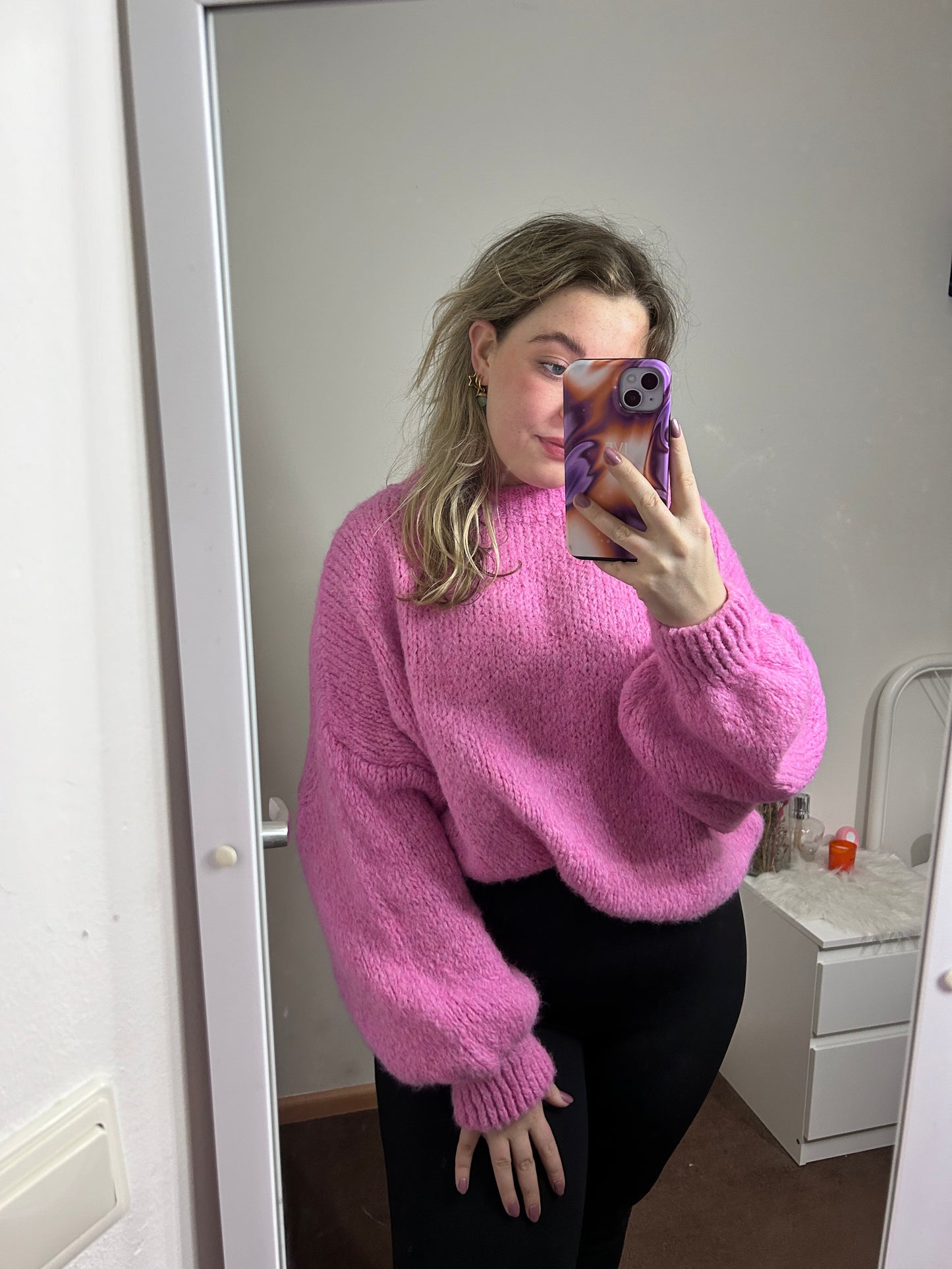 Trui Ella | Roze