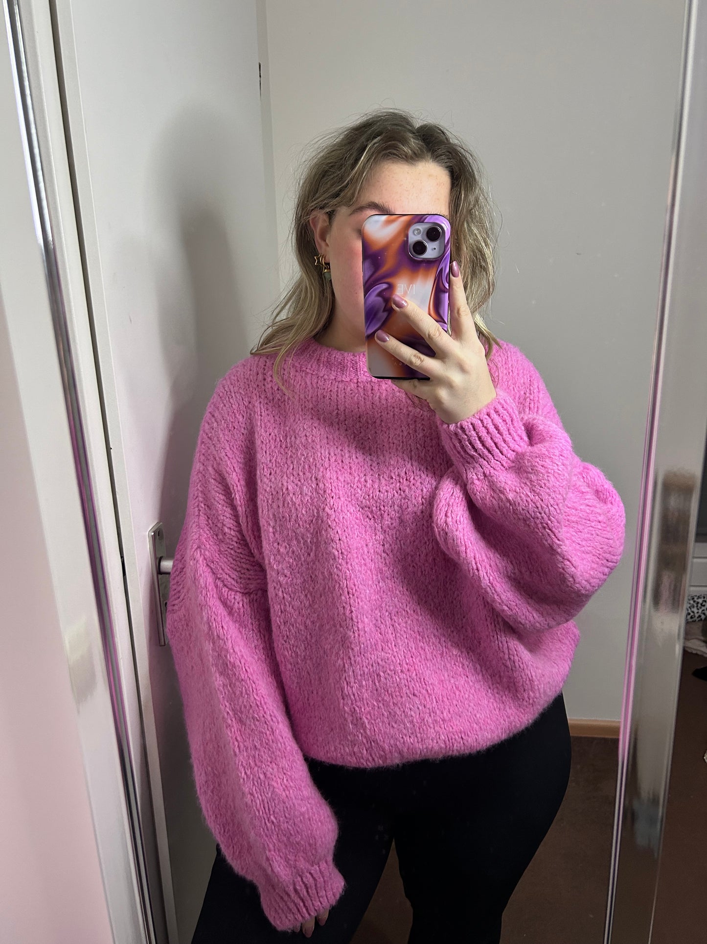 Trui Ella | Roze