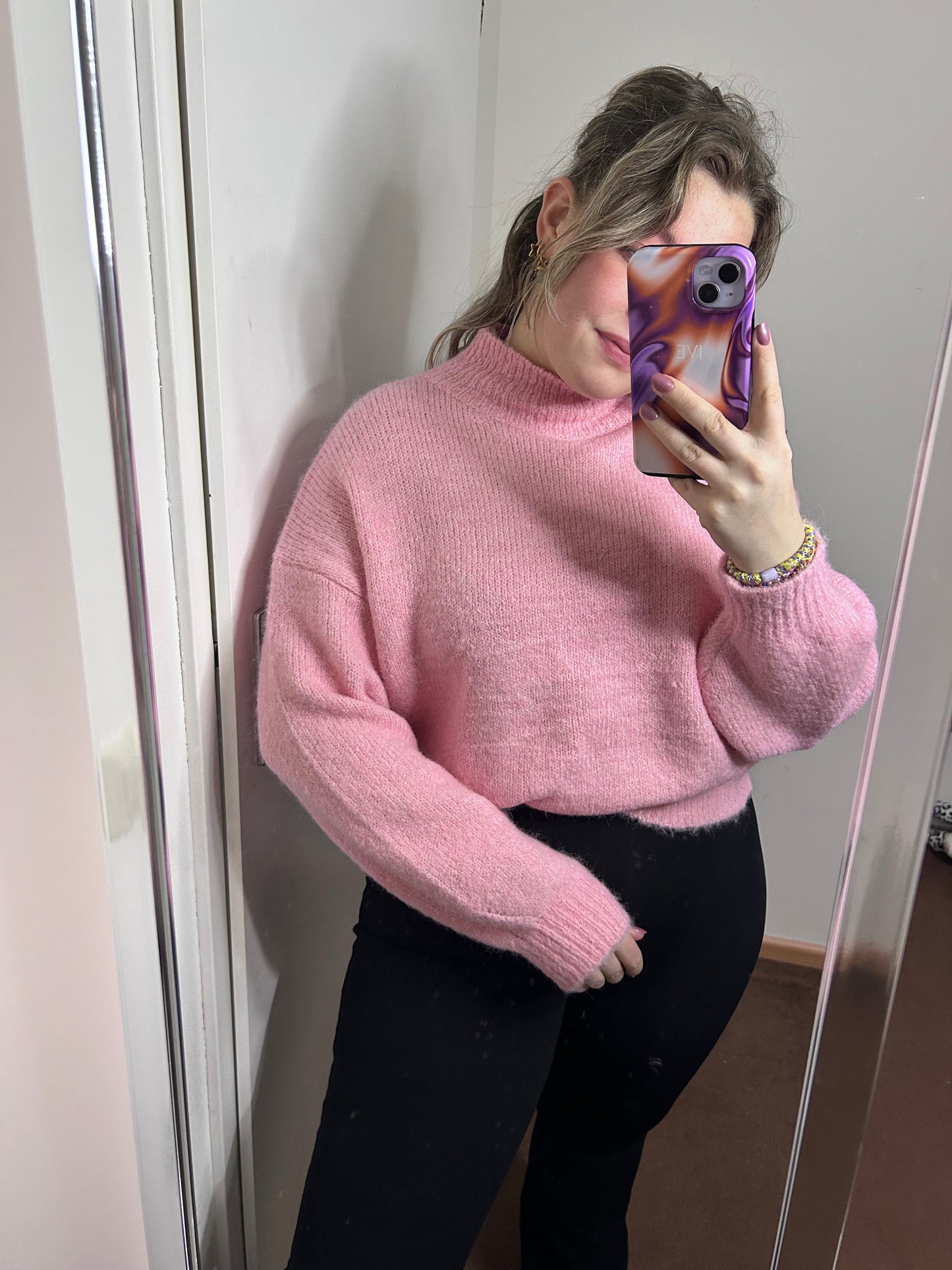 Trui Amy | Roze