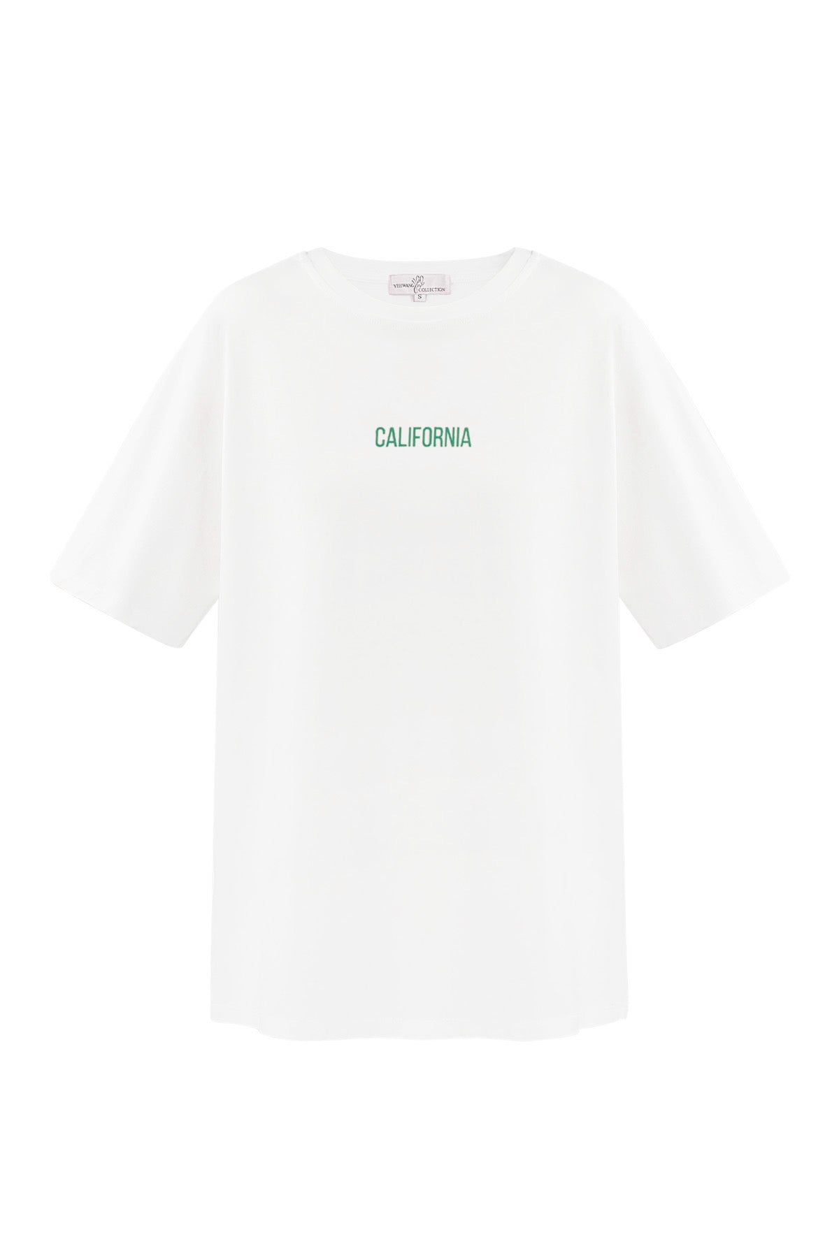 Tshirt california | Wit