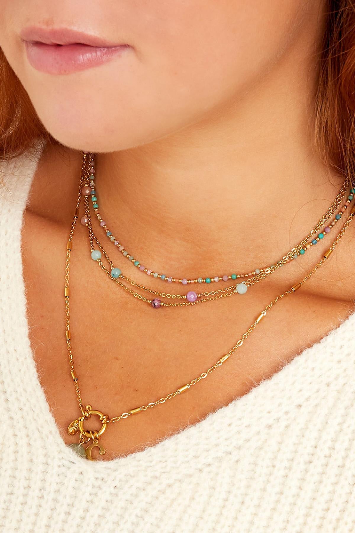 Ketting Dubbel kleur