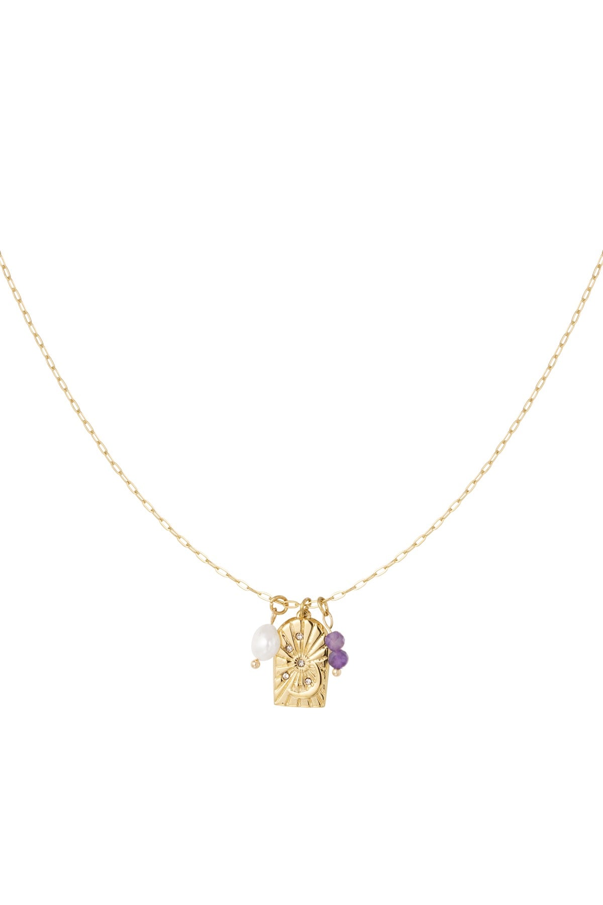 Ketting Bedel party | Paars