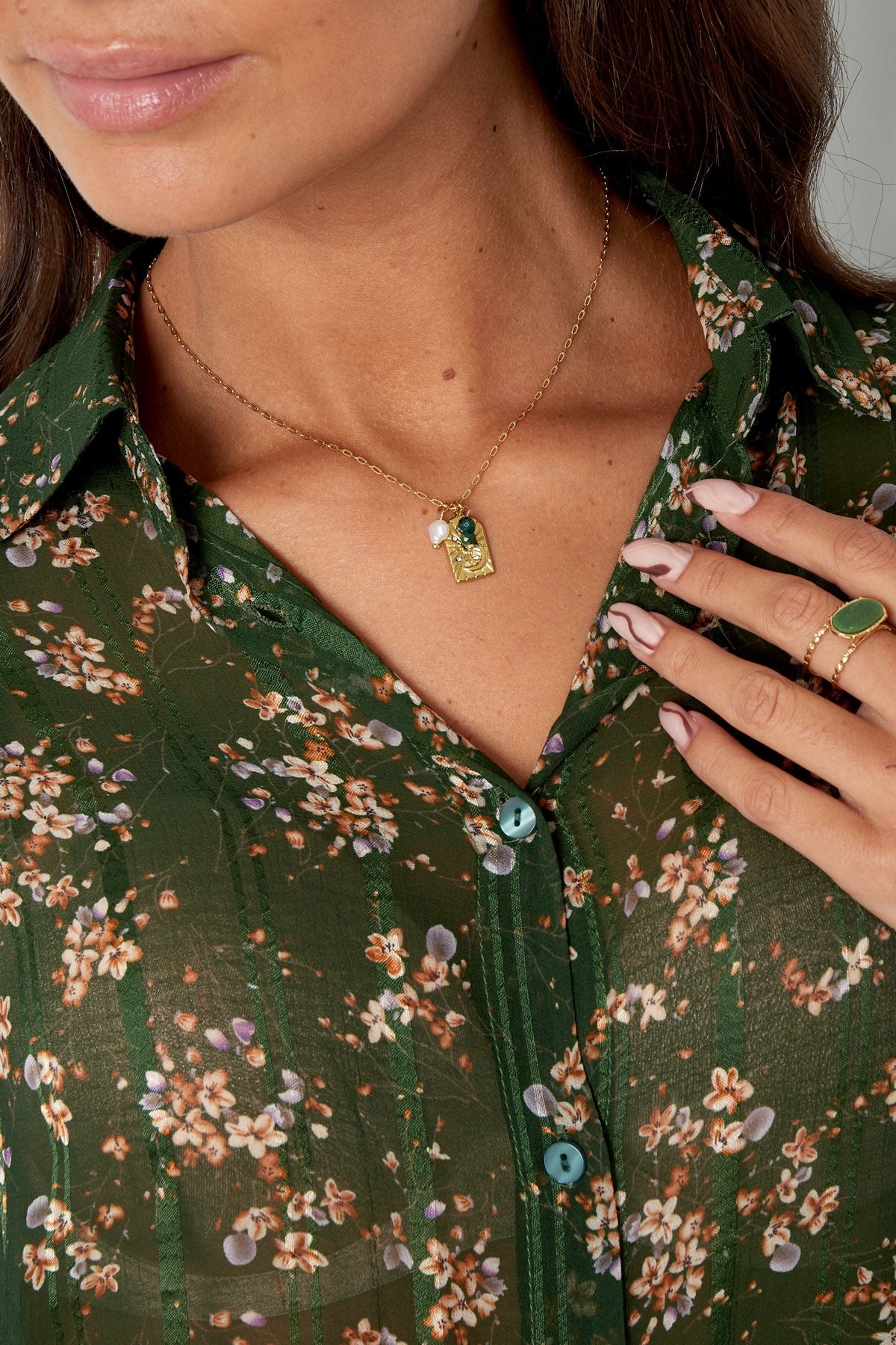 Ketting Bedel party | Paars