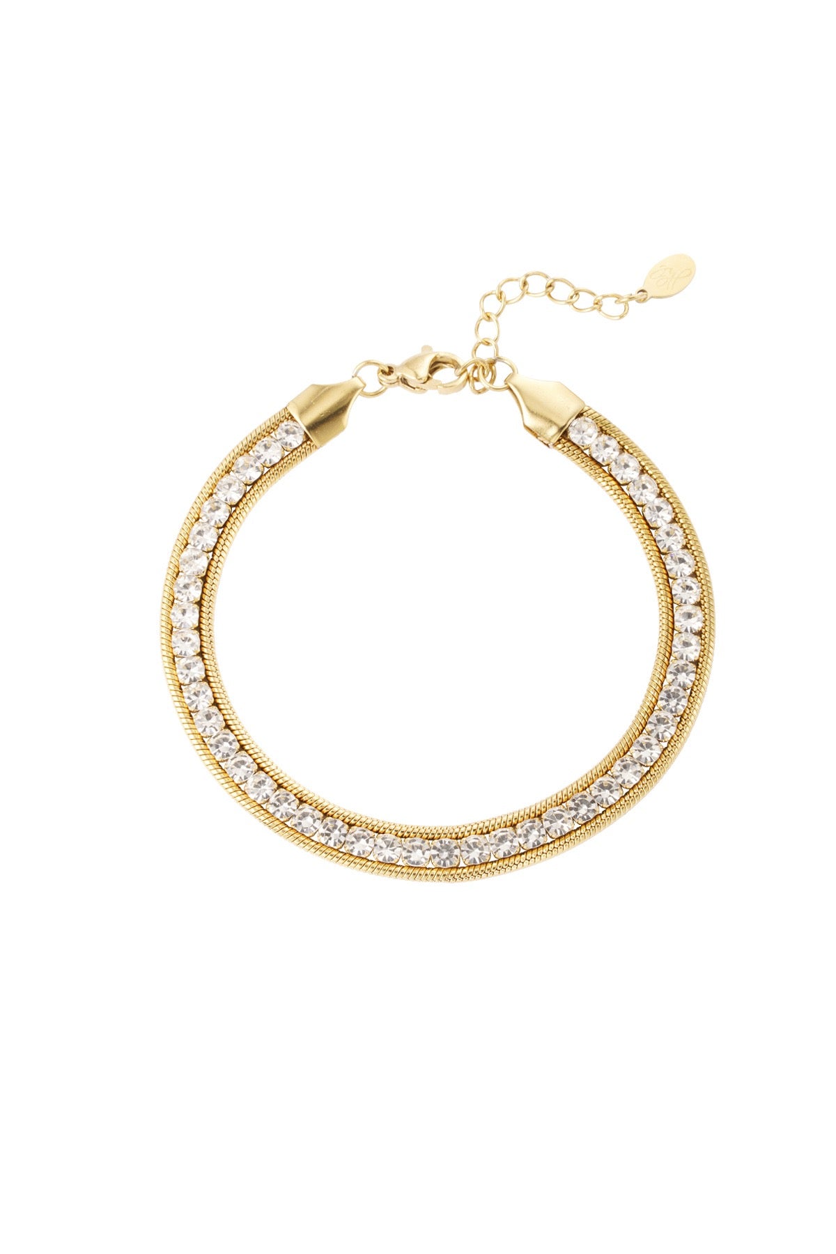 Armband Dubbel Crystal