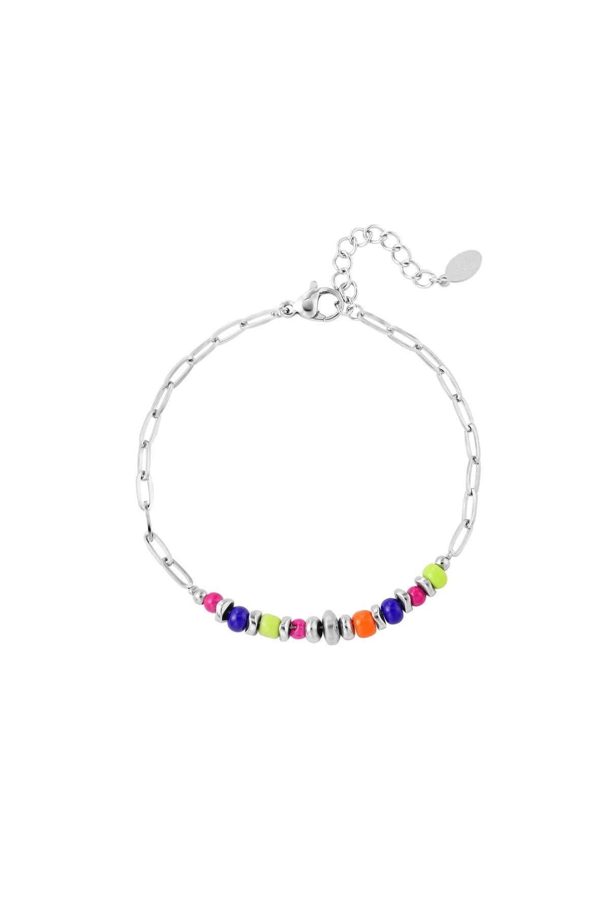 Armband kleurrijke kralen