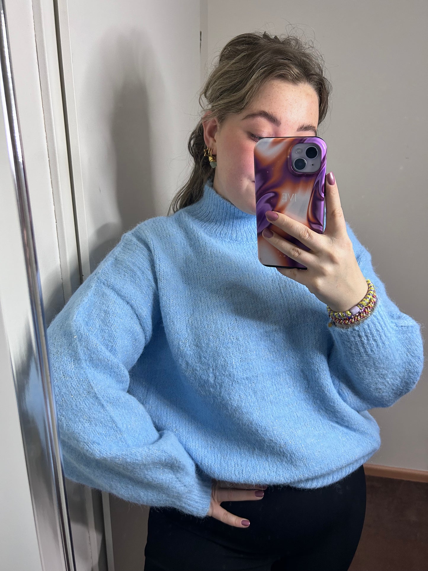 Trui Amy | Baby Blue