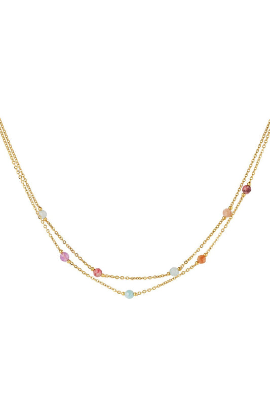 Ketting Dubbel kleur