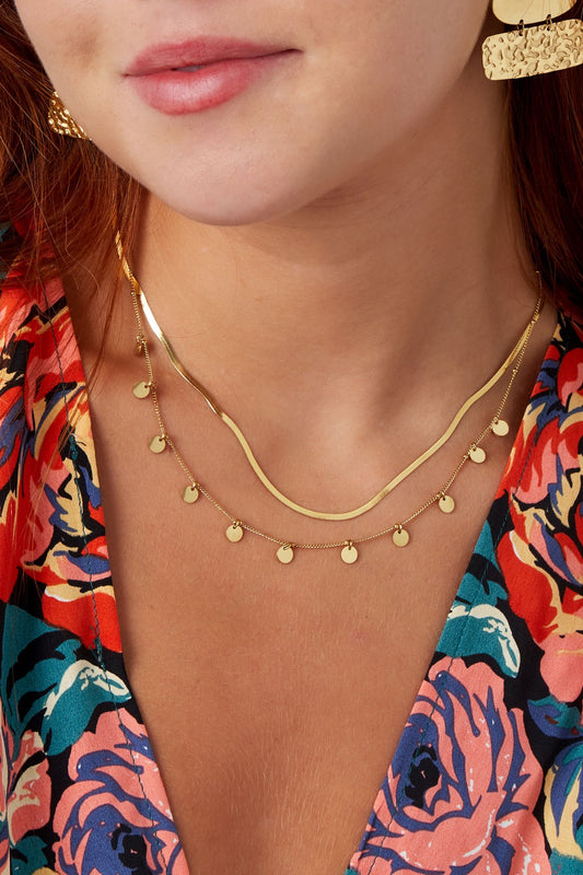 Ketting Dubbel Coins