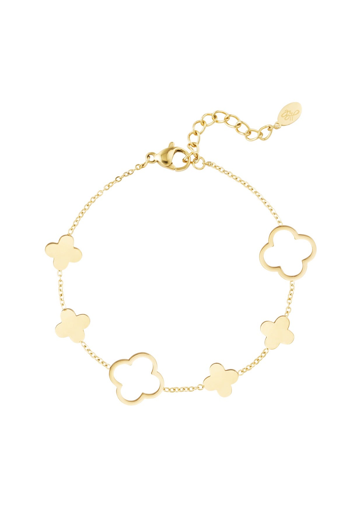 Armband klavertjes