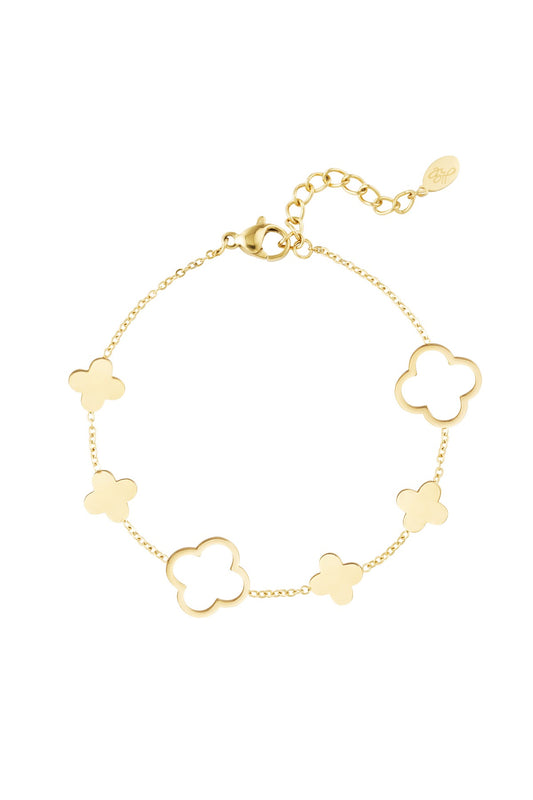 Armband klavertjes