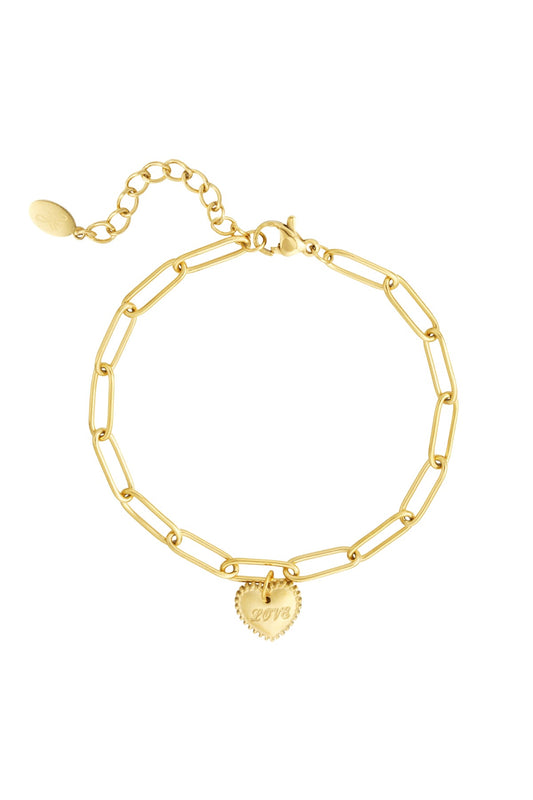 Schakelarmband love