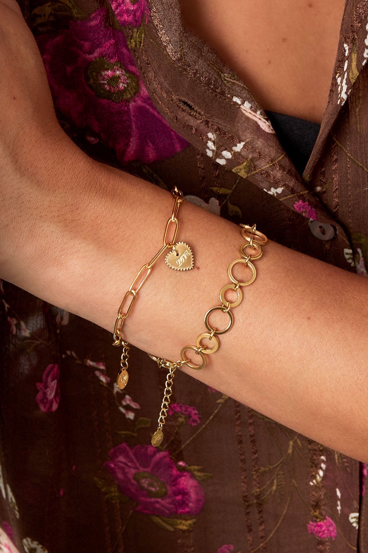 Schakelarmband love