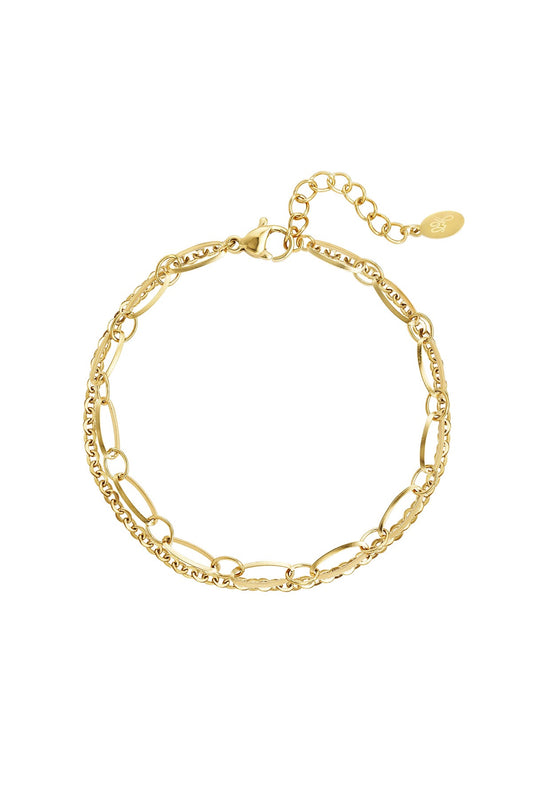 Schakelarmband Dubbel