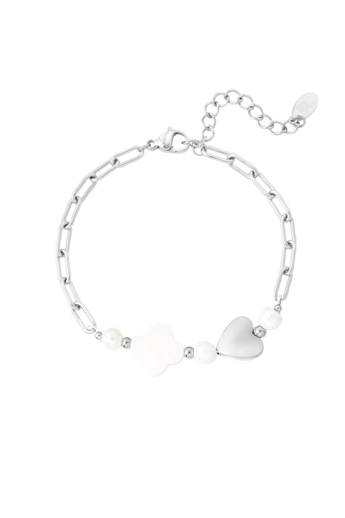 Armband Hartje & klaver